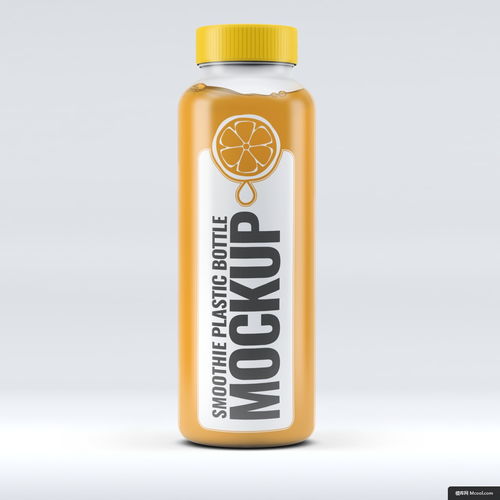 饮料包装模型与样机素材 从果汁到无酒精饮料的创新设计